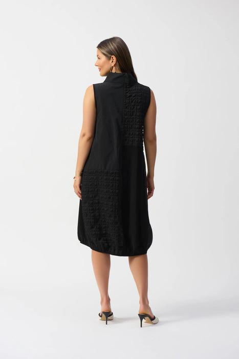 Joseph Ribkoff Bubble Jacquard Sleeveless Cocoon Dress 251244