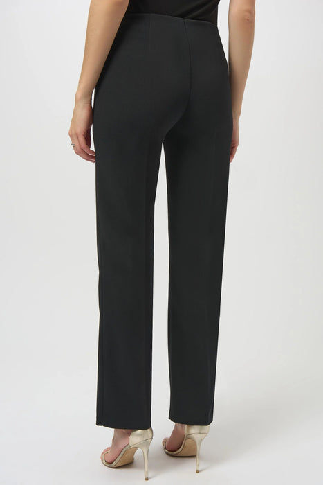 Joseph Ribkoff Chain Detail Pull On Straight Pants 254043