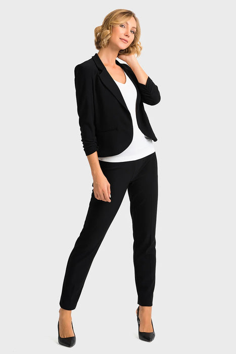 Joseph Ribkoff Black Cover Up Blazer Jacket 143148S26