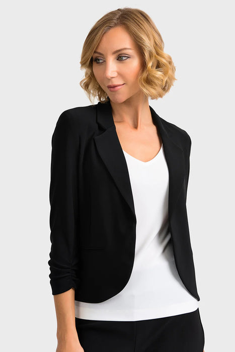 Joseph Ribkoff Black Cover Up Blazer Jacket 143148S26