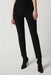 Joseph Ribkoff Style 234235 Black Embossed High Rise Pull On Slim Ankle Pants