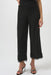 Black cropped pants with fringe details at the hem from Joseph Ribkoff
