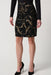 Joseph Ribkoff Style 234296 Black/Gold Baroque Print Pull On Pencil Skirt