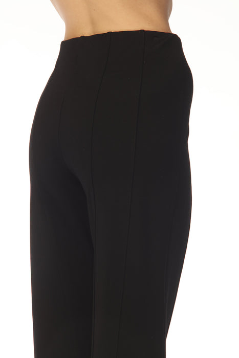 Joseph Ribkoff Black Heavy Knit Pull On Wide Leg Pants 253919