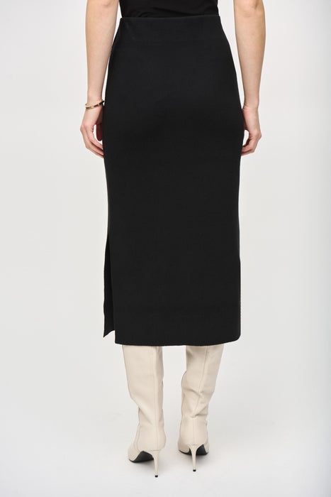Joseph Ribkoff High Rise Knit Midi Pencil Skirt 243967