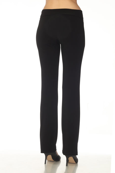 Joseph Ribkoff Black High Waist Pull On Flared Pants 253007