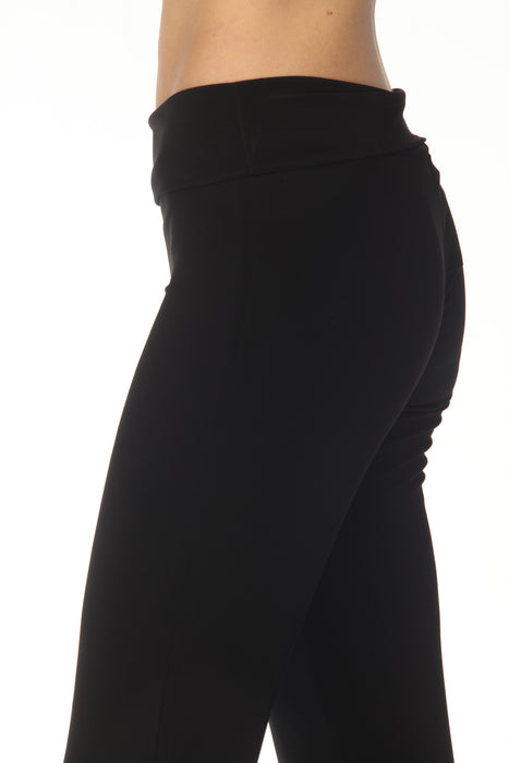Joseph Ribkoff Black High Waist Pull On Flared Pants 253007