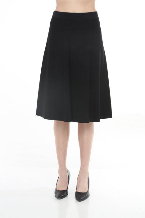Joseph Ribkoff High-Waist Sweater Knit A-Line Skirt 261745