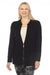 Joseph Ribkoff Style 233975 Black Long Sleeve Knit Cover-Up Jacket