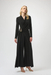 Joseph Ribkoff 254013 Black Long Sleeve Wide-Leg Jumpsuit