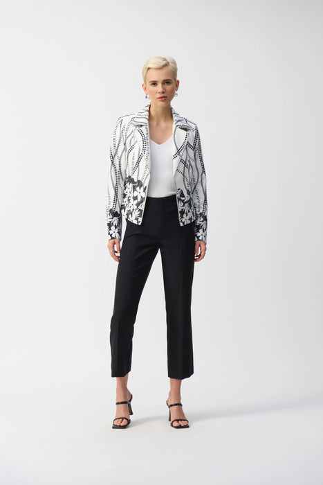 Joseph Ribkoff Luxe Twill Pull On Straight Ankle Pants 251067