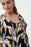 Joseph Ribkoff Black/Multi Floral Print Short Sleeve Hi-Low Top 231308 NEW