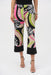 Joseph Ribkoff Style 252107 Black/Multi Retro Pull On Cropped Pants
