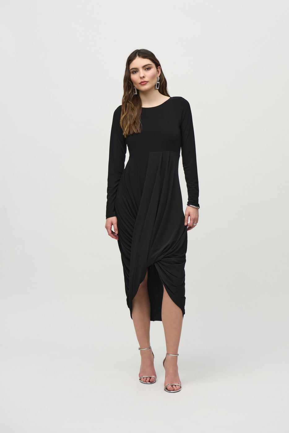 Joseph Ribkoff Woven Twill Cocoon Dress