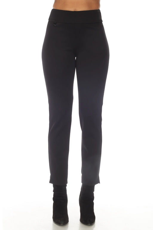 Joseph Ribkoff Style 233233 Black Pull On Classic Tapered Ankle Pants