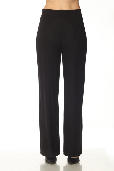 Buy Joseph Ribkoff Black Pull On Heavy Knit Wide Leg Pant 254046
