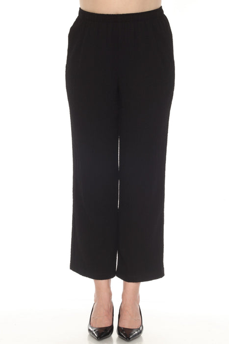Joseph Ribkoff Style 251227 Black Pull On Relaxed Ankle Pants