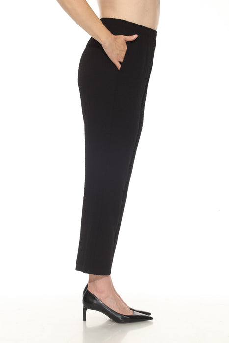 Joseph Ribkoff Black Pull On Relaxed Ankle Pants 251227