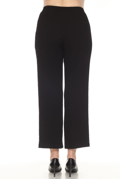 Joseph Ribkoff Black Pull On Relaxed Ankle Pants 251227