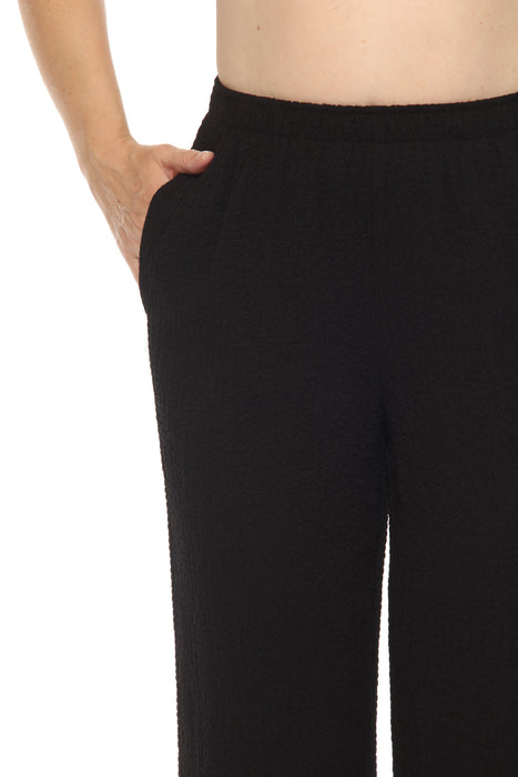 Joseph Ribkoff Black Pull On Relaxed Ankle Pants 251227