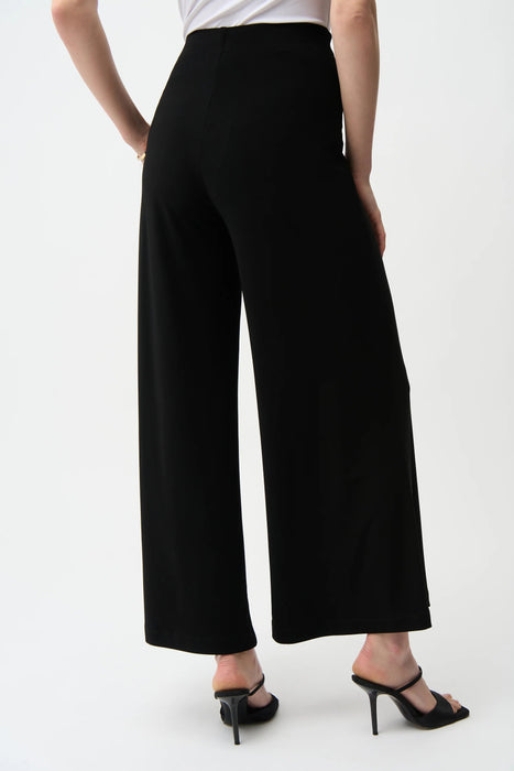Joseph Ribkoff Black Pull-On Wide Leg Pants 251017S26