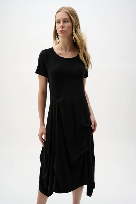 Joseph Ribkoff Trapeze Dress With Boat Neck 262032