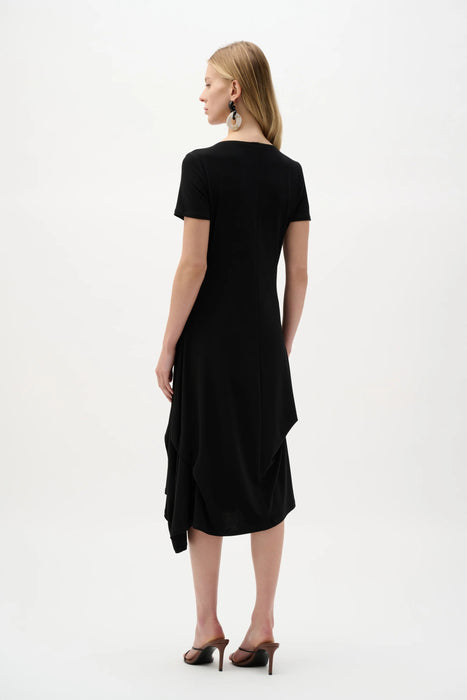 Joseph Ribkoff Trapeze Dress With Boat Neck 262032