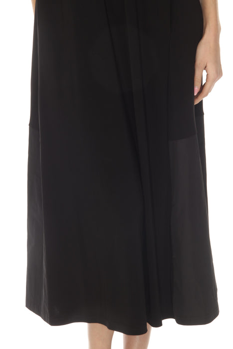Joseph Ribkoff Black V-Neck 3/4 Sleeve Maxi Dress 254150