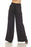 Joseph Ribkoff Style 232084 Black/White Polka-Dot Silky Pleated Front Wide-Leg Pants