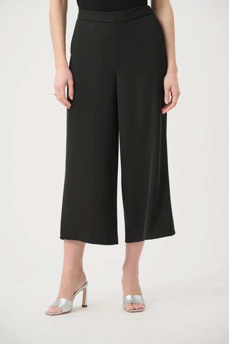 Joseph Ribkoff Woven Twill Pull-On Culotte Pants 261121
