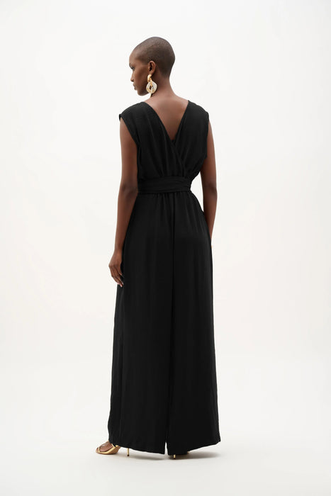 Joseph Ribkoff Wrap Wide Leg Pull-On Jumpsuit 262104