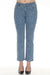 Joseph Ribkoff Style 252908 Blue/Denim Animal Pattern Straight Jeans