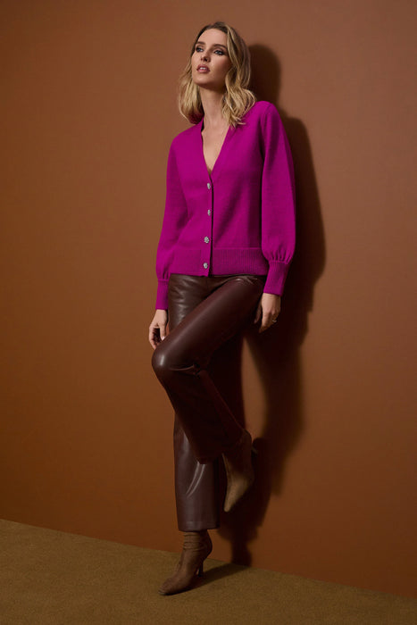 Joseph Ribkoff Faux Leather Straight Leg Pants 253060