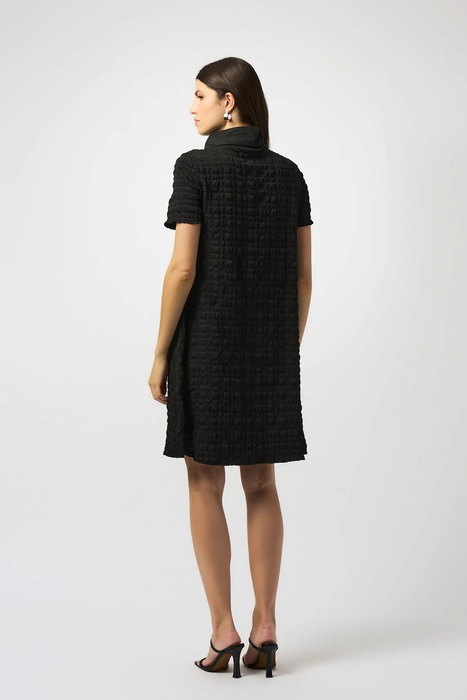 Joseph Ribkoff Bubble Jacquard A-Line Textured Dress 251084