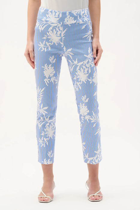Joseph Ribkoff Printed Pull On Cropped Pants 262192