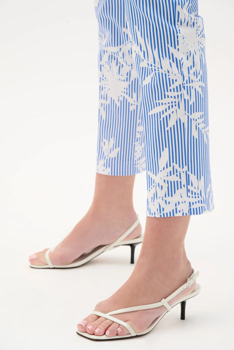 Joseph Ribkoff Printed Pull On Cropped Pants 262192