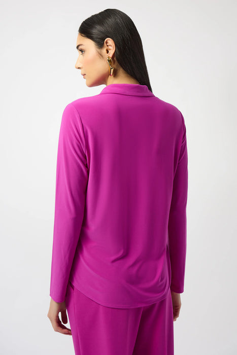 Joseph Ribkoff Button Front Long Sleeve Top 253941
