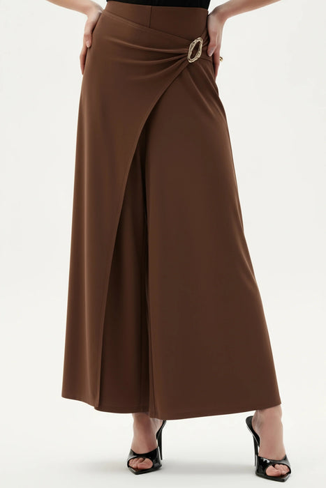 Joseph Ribkoff Buckle Detail Pull-On Culotte Pants 262150