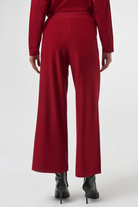 Joseph Ribkoff Sequined Wide Leg Culotte Pants 244922