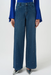 Joseph Ribkoff 254921 Denim Medium Blue Embellished Wide Leg Jeans