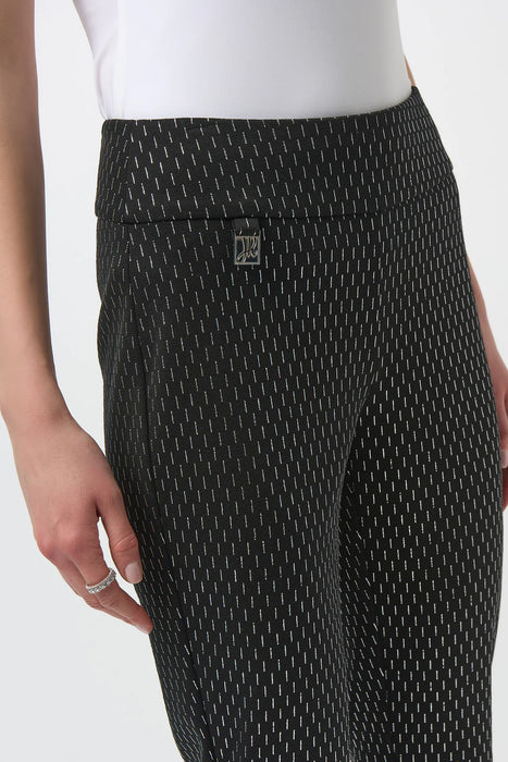 Joseph Ribkoff Dot Print Pull On Slim Fit Pants 254143