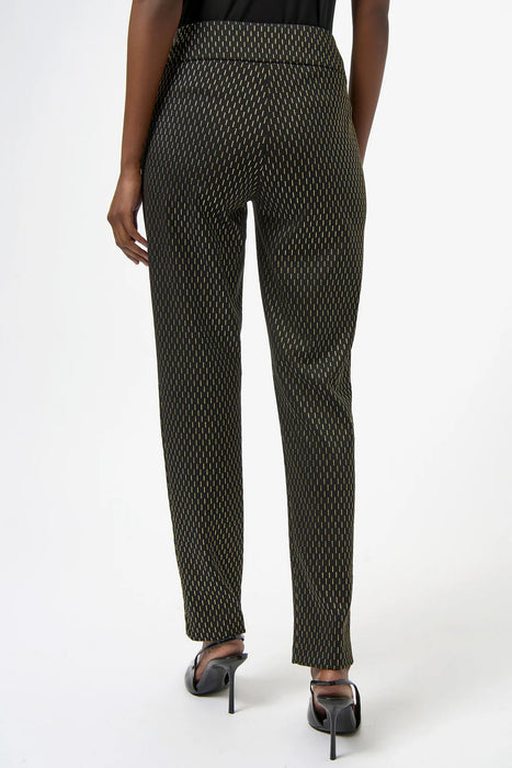 Joseph Ribkoff Dot Print Pull On Slim Fit Pants 254143