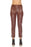 Joseph Ribkoff Faux Leather Pull-On Cropped Pants 231151 NEW