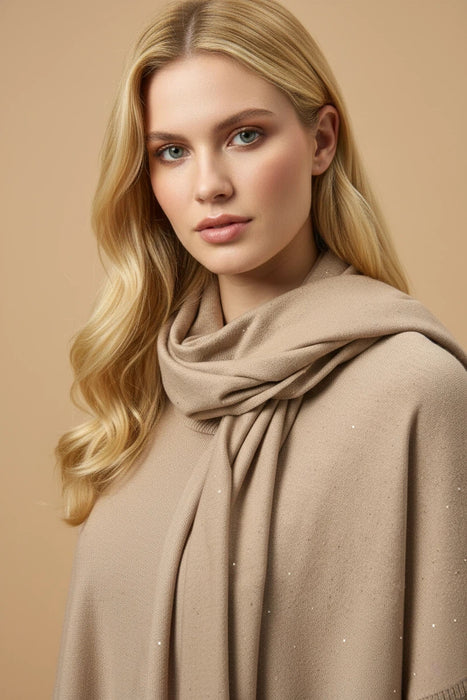 Joseph Ribkoff Sequined Knit Scarf 254965