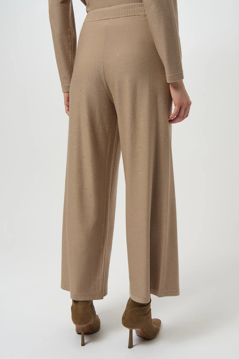 Joseph Ribkoff Sequined Wide Leg Culotte Pants 244922
