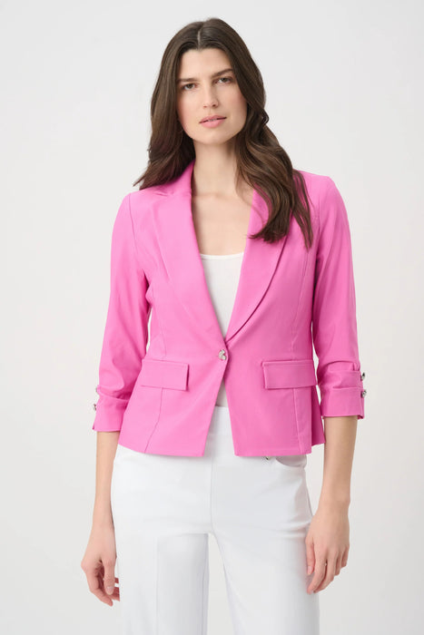 Joseph Ribkoff 3/4 Sleeves Fitted Blazer Jacket 262235