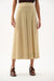Woman wearing Joseph Ribkoff pull-on culotte pants for chic office casual outfit