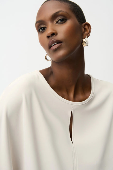 Joseph Ribkoff Front Keyhole Poncho Top 261117