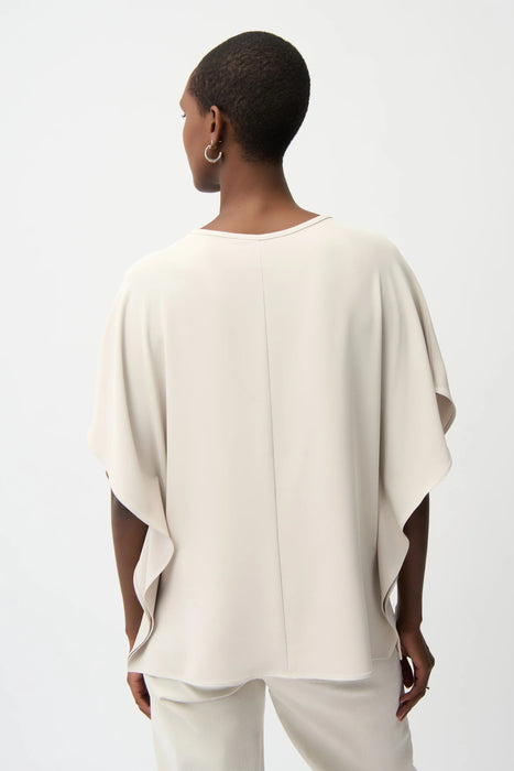 Joseph Ribkoff Front Keyhole Poncho Top 261117