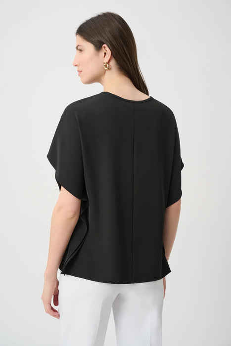 Joseph Ribkoff Front Keyhole Poncho Top 261117